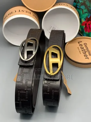 Diesel,Fendi,Gucci, Luxury Men Leather Belt – Durable High Quality