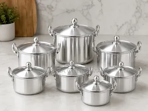 Dzire 7 Pieces Aluminium Pot Set