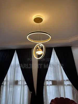 Luxury Halo Led Ring Chandelier