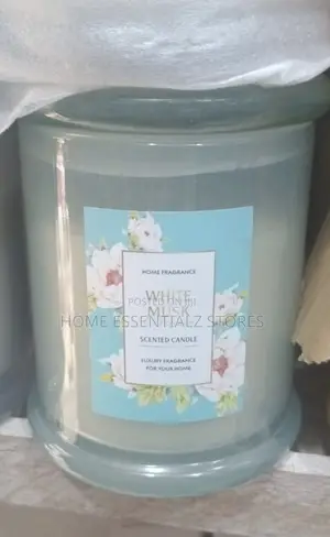 Luxury Scented Candle Jar - Large Aromatherapy Fragrance Candle