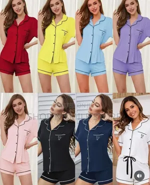 Luxury Cotton Short Pyjamas Set