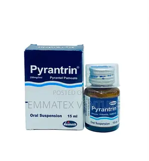 Pyrantrin Syrup (Pyrantel Pamoate) X15ml