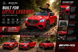 Get Red Color Mercedes-Benz Amg for Kid