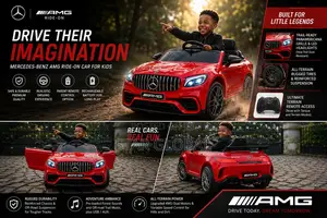 Buy Premium Red Color Mercedes Benz Ride-on Experience for Your Child