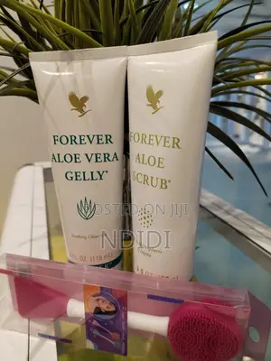Premium Nature Based Aloe Face Scrub And Lotion