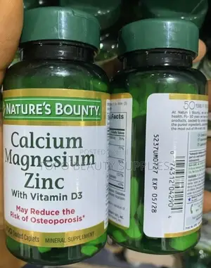Calcium Magnesium Zinc With Vitamin D3