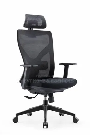 Deluxe Full Black Executive Mesh Chair – Brand New Desk Chair