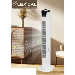 Lexical 32" Oscillating High Standard Tower Fan- 50w