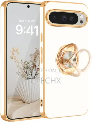Google Pixel 9 Pro Case[With 360°Rotatable Ring Holder