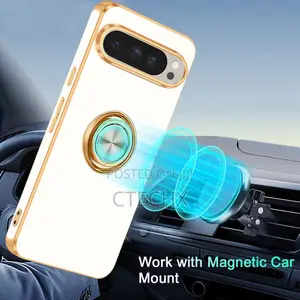 Google Pixel 9 Pro Case[With 360°Rotatable Ring Holder
