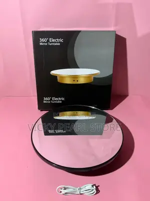 25cm Electric Rotating Display Turntable