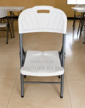 Premium White Folding Chairs for Events, Churches Training