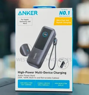 Anker 25,000mah 165watts Laptop Power Bank for Macbook Samsung Hp Etc
