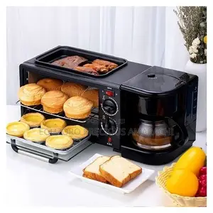 Silver Crest 3 in 1 Breakfast Maker - Oven, Grill, Coffee Maker