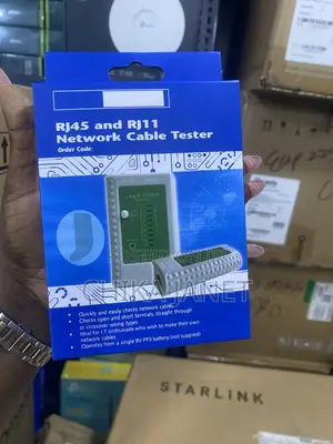 Rj45 and Rj11 Network Cable Tester