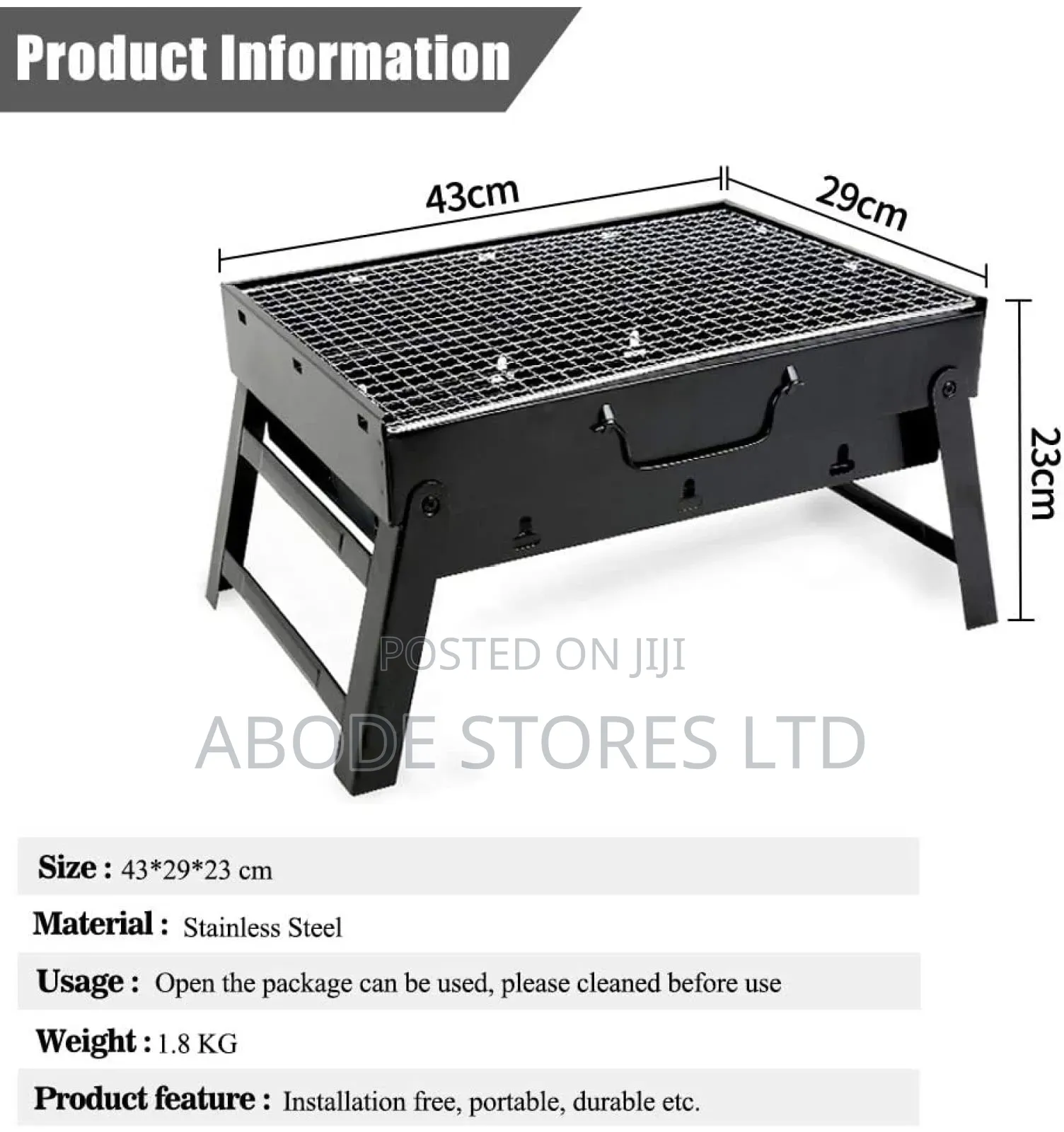 Mini Portable Barbecue Grill