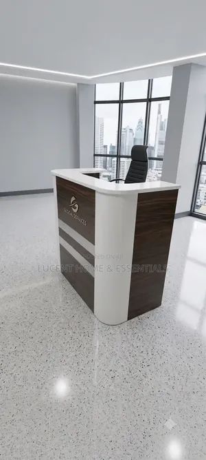 Modern Luxury Reception Desk Executive Office Front Counter Table