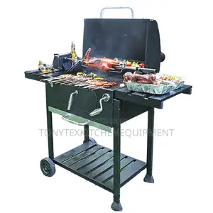 Industrial Charcoal Barbecue Grill