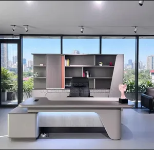 Ultra-modern L-shaped Executive Table