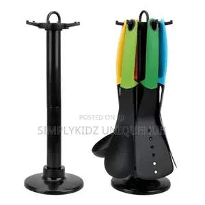 Multicolor Non-Stick Cooking Spoon Set