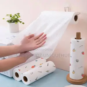 Reusable Wall-Mounted Kitchen Tissue Roll Holder