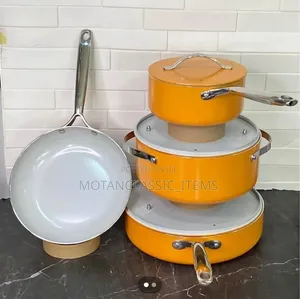 Ceramic Cookware Set (Quality) (Colli Brand)