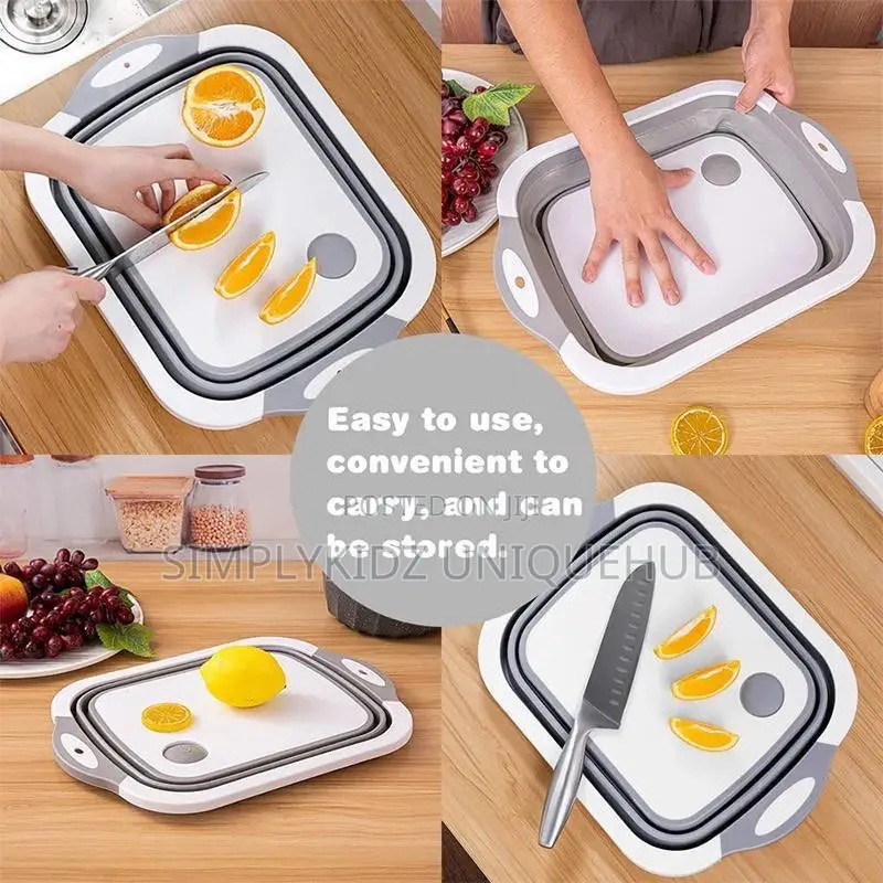 3-in-1 Foldable Chopping Board