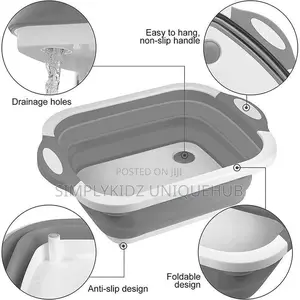 3-in-1 Foldable Chopping Board