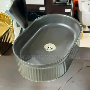 Luxury Black Countertop Wash Hand Basin