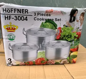 Hoffner (Hf-3004) 3-Pieces Cookware Set Is Available Now