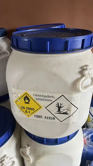 Calcium Hypochlorite (Hydrated Mixture) 50kg/45kg Drum Water Treatment