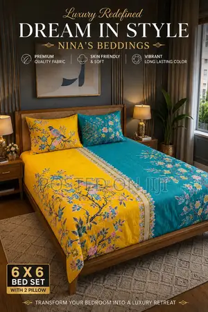 Bedsheets, Pillowcases, Duvet Sets.