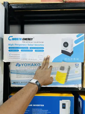 Cworth Energy 3.6kva Hybrid Inverter | 24v Pure Sine Wave | Brand New