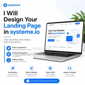 Design Landing Page in Systeme.Io