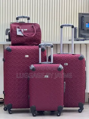 Lightweight 4pieces Durable Fabric Luggage