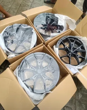 18inches for Lexus Rx350 Black and Stainless Available for Pick Up