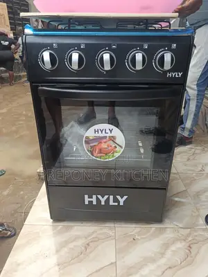 Hyly 4 Burner Standing Gas Cooker