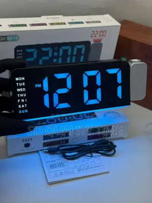 Digital Led Projector Clock