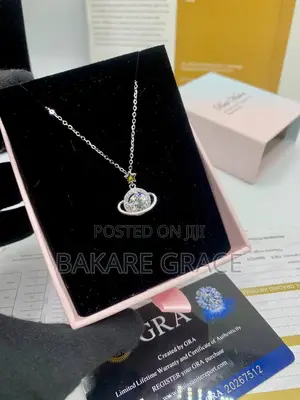 VVS Moissanite Diamond Female Necklace