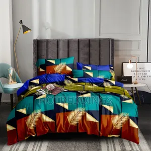 Homy Duvet, Bedsheet and 4 Pillow Covers