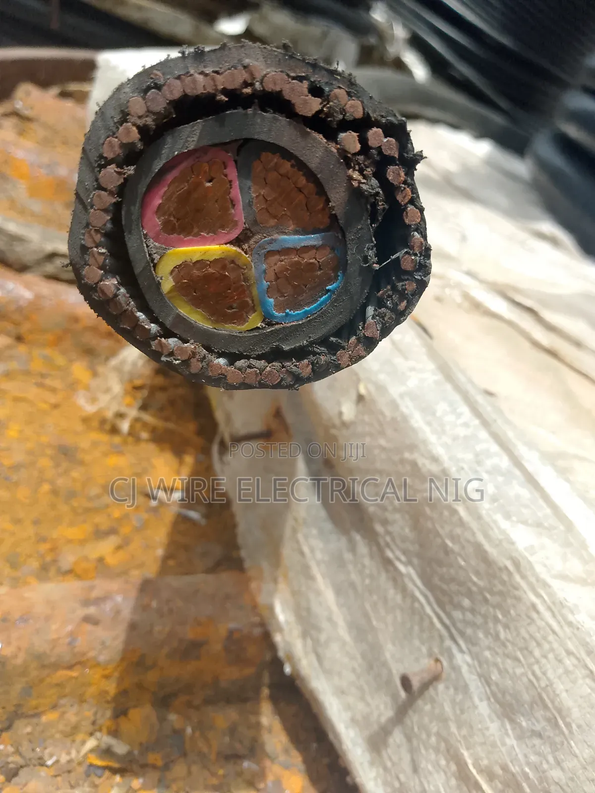 35mm 4core Armored Cable