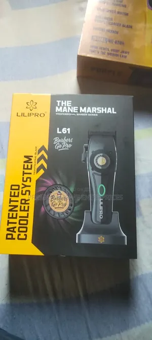 Lili Pro L61 Professional Hair Clipper Patent Cooler System