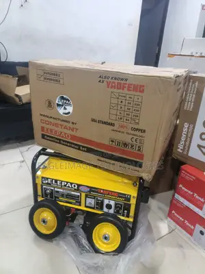Elepaq Sv6800e2 Petrol Generator: 4.0kva Running Capacity for Essentia