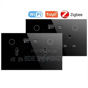 2 Gang Smart Socket With Type C Charge Port