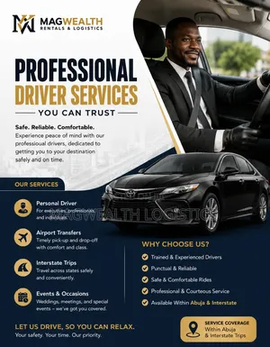 Professional Driver Services Available