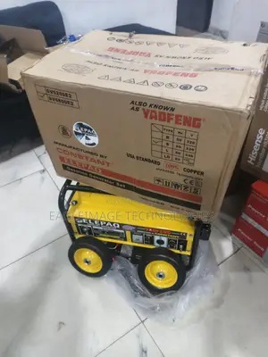 Elepaq Sv6800e2 4.5kva Generator: Electric Key Start Manual Recoil O