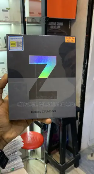 New Samsung Galaxy Z Fold 3 512 GB Black