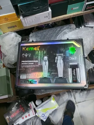Kemei Professional Hair Clippers
And Trimmers Set With Full Metal