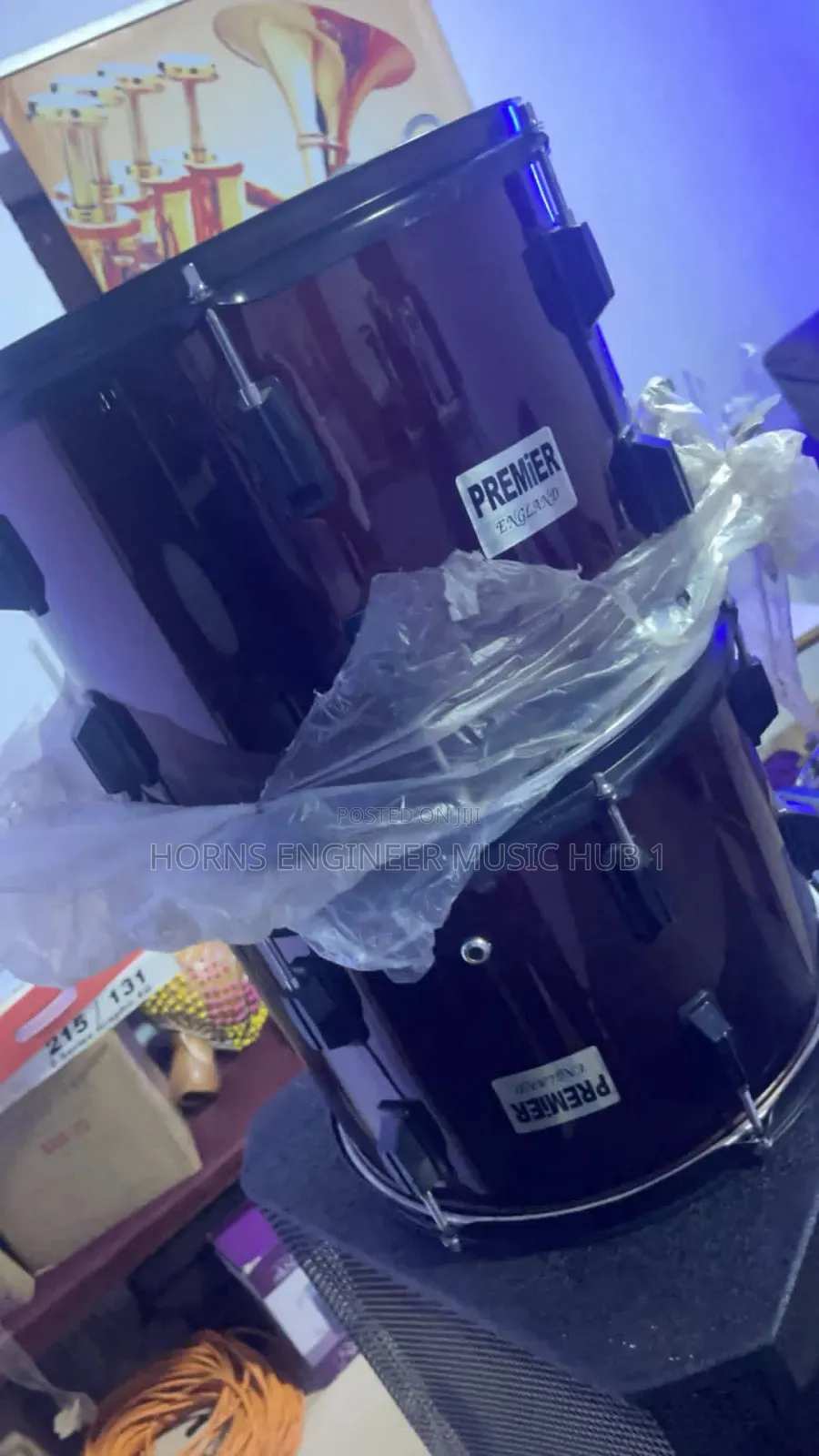 New Premier Drum Toms