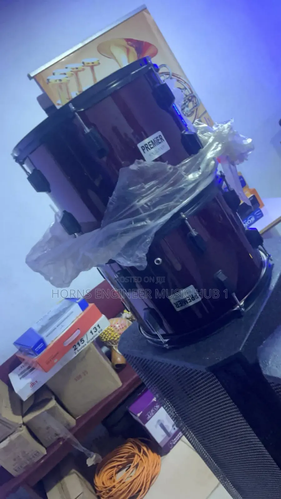 New Premier Drum Toms